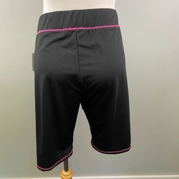 NWT‎ BP Black Pink Neon Bike Shorts (XXS) - Picture 6 of 10